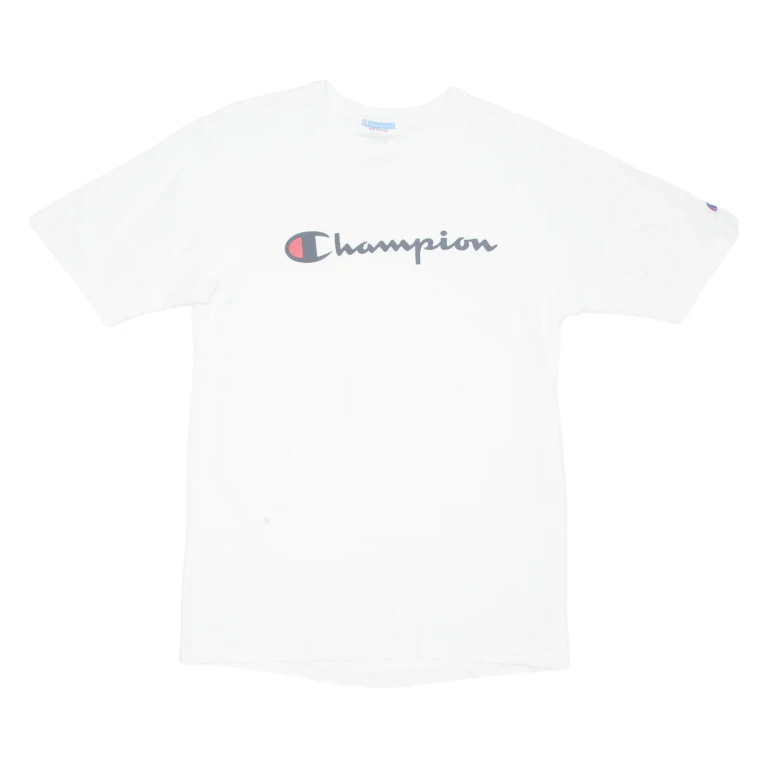 CHAMPION Mens T-Shirt White M (EE1-301024-5090)