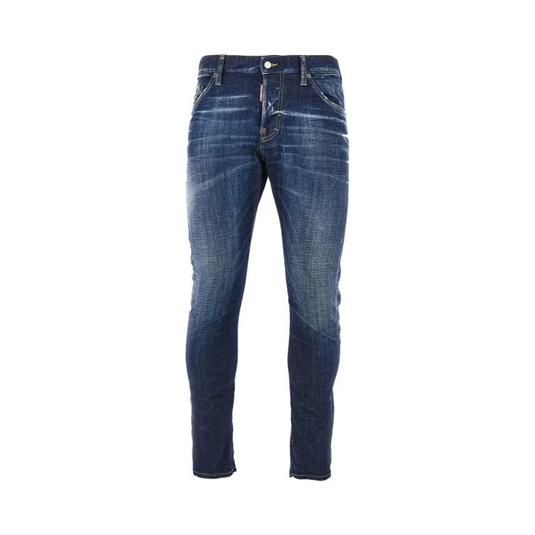 DSQUARED2 Stretch denim Slim Twist jeans Man 46
