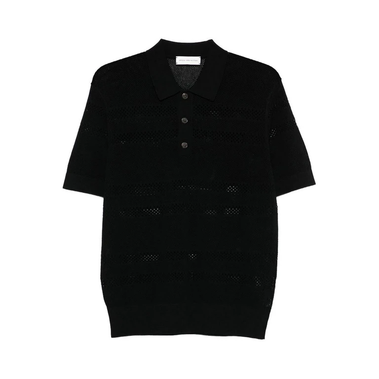 Dries Van Noten Polo - Noir (2610212173701900)