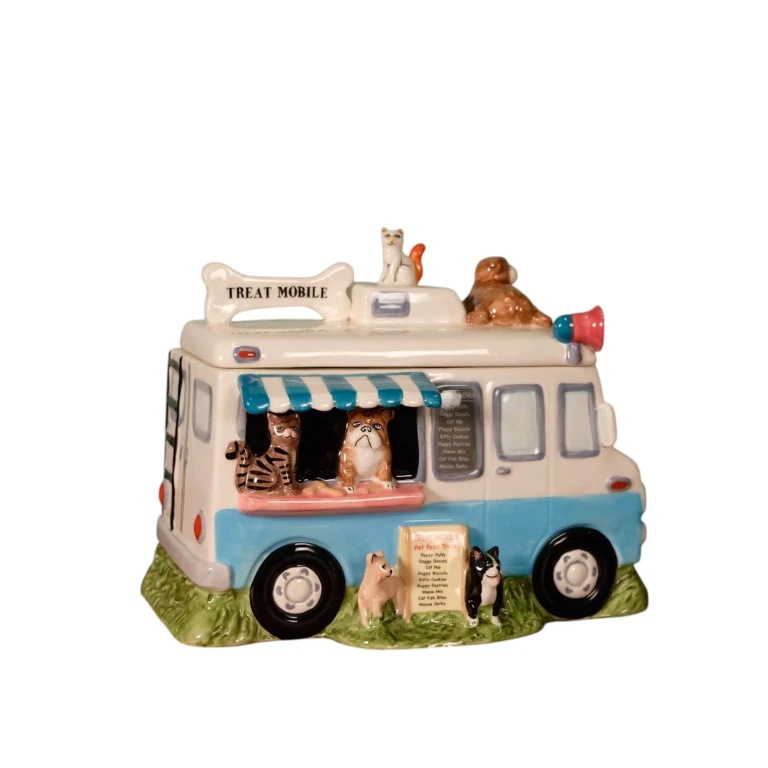 Treat Mobile Pet Food Truck Treat Jar