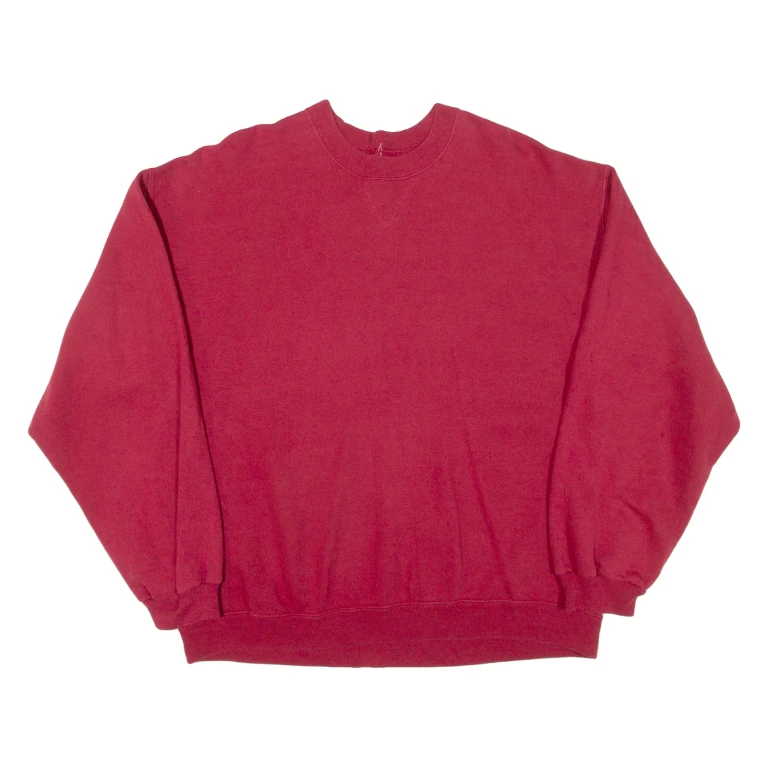 JERZEES Mens Sweatshirt Maroon M