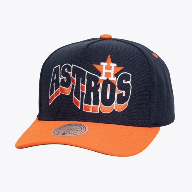 Men's MLB Wavy Pro Snapback Coop Astros Snapback Caps
