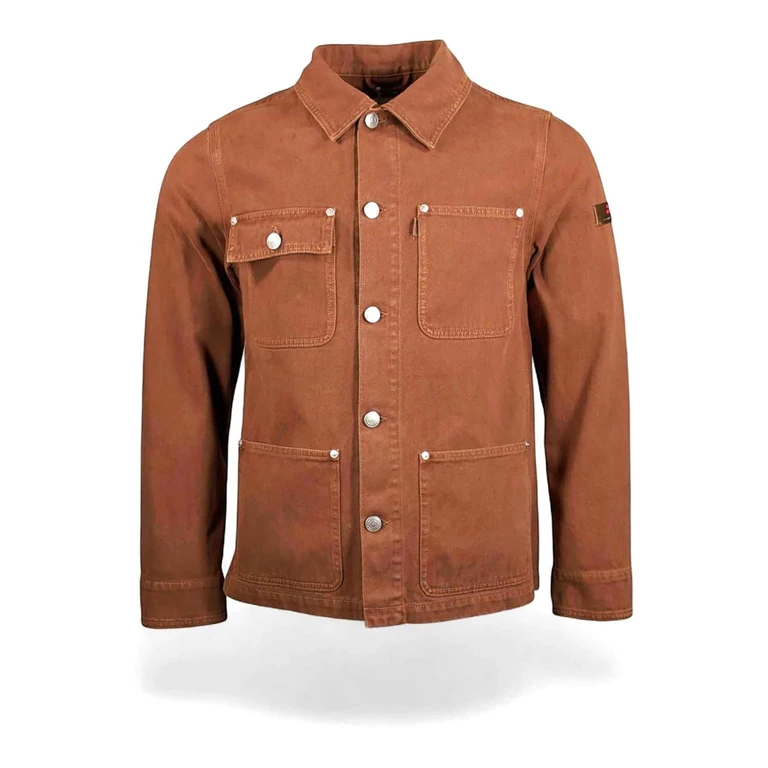 Peuterey Manteau Au Genou - Marron (PEU574101102037466)
