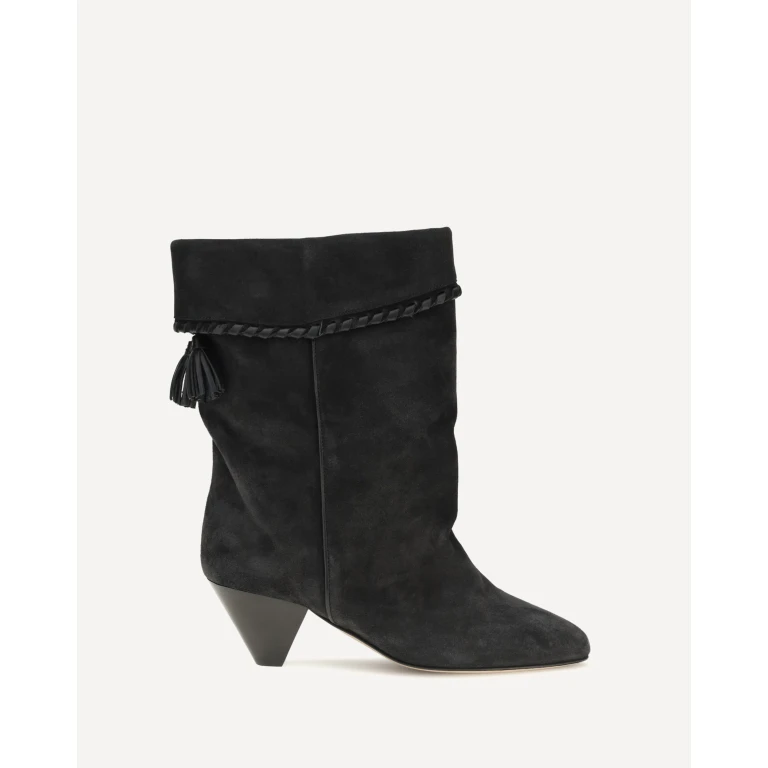 Draped suede Boots Female 40