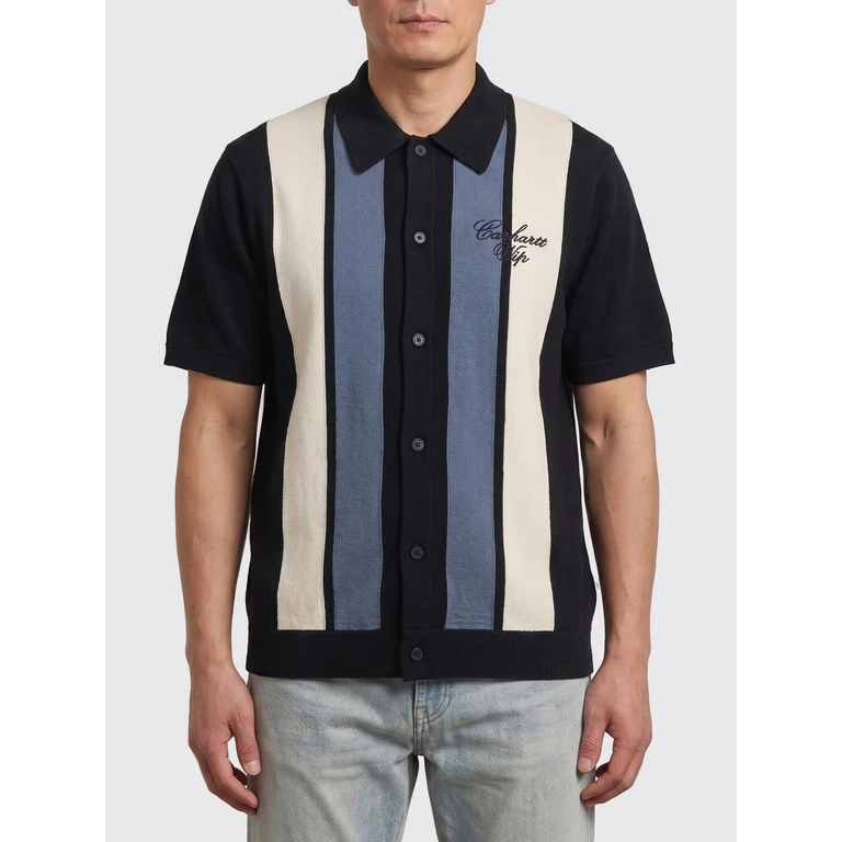 Shirt Men color Black (I0361593ONXX)