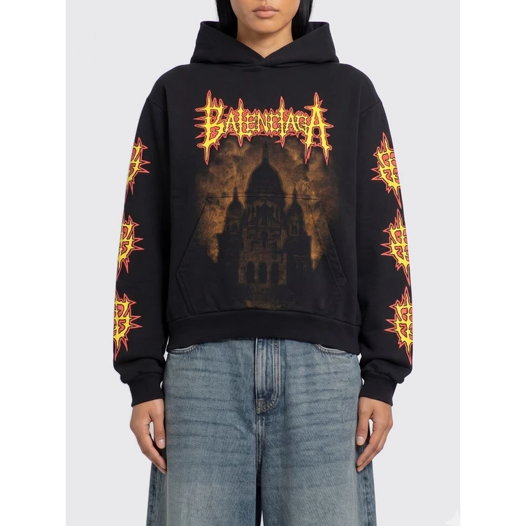 Sweatshirt Woman color Black (851238TUVL21000)