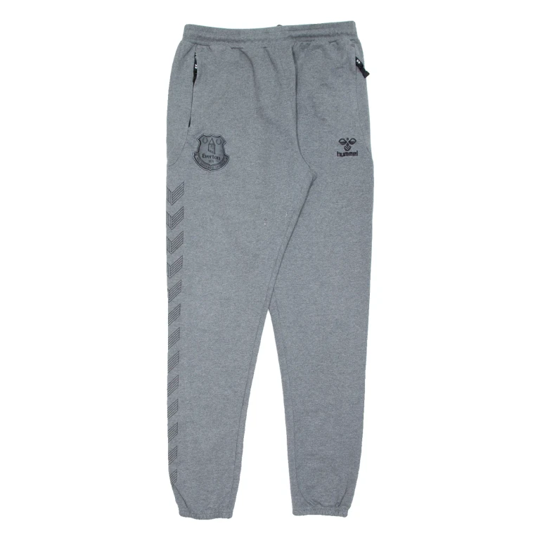HUMMEL Everton Mens Joggers Grey Tapered M W28 L31