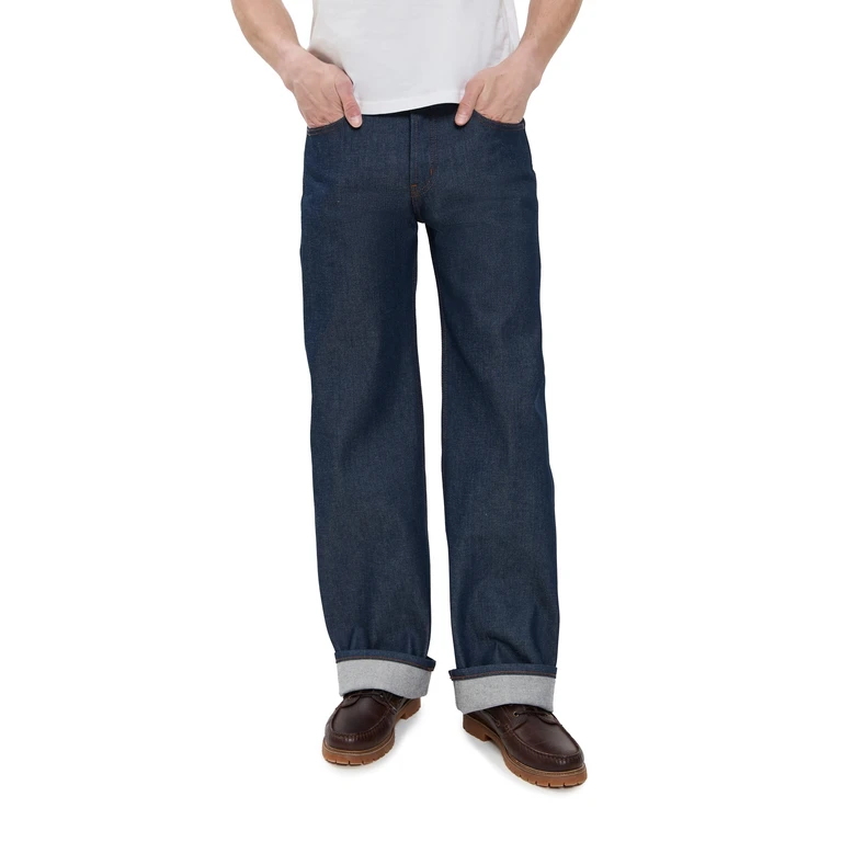 Naked & Famous Denim Strong Guy Natural Indigo Selvedge Jeans Natural Indigo 33