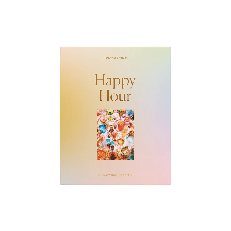 Piecework Puzzles Happy Hour Puzzle Multi One Size