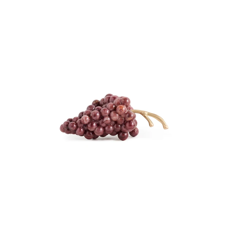 Cult Gaia Grape Clutch Crimson One Size