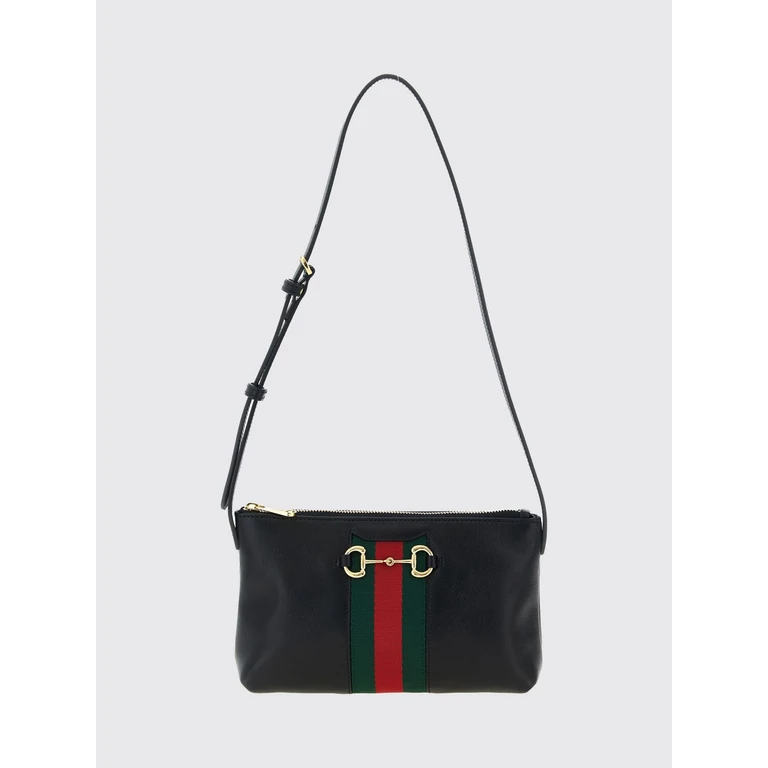 Bolso de hombro Gucci Mini con detalle Horsebit y banda Web