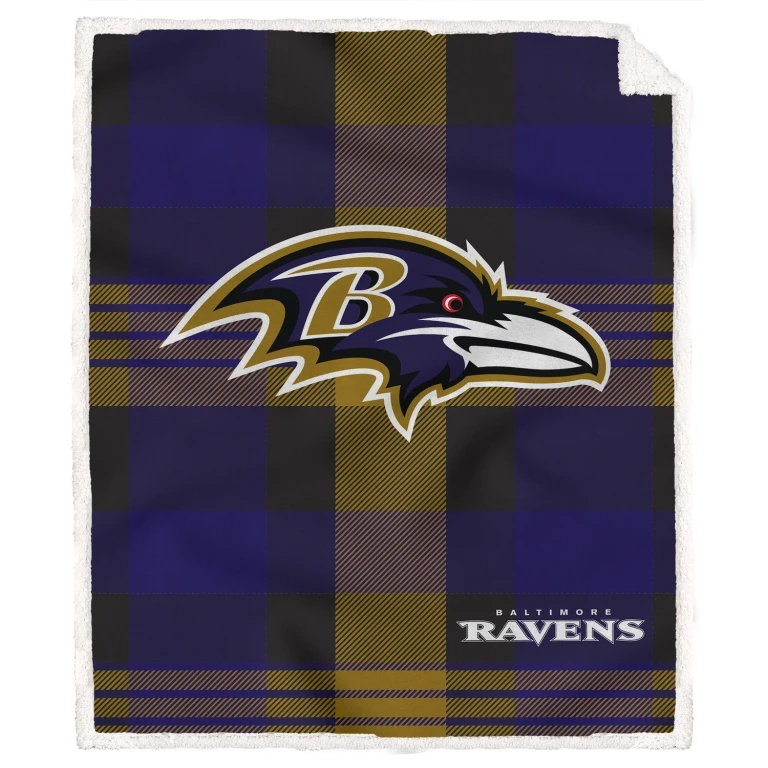 NFL Team Classic Plaid Blanket 60x70