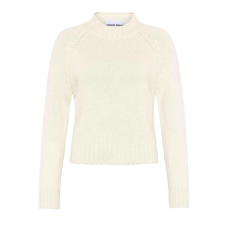 Emerson Renaldi Pull Col Rond - Blanc (EMS25007614)