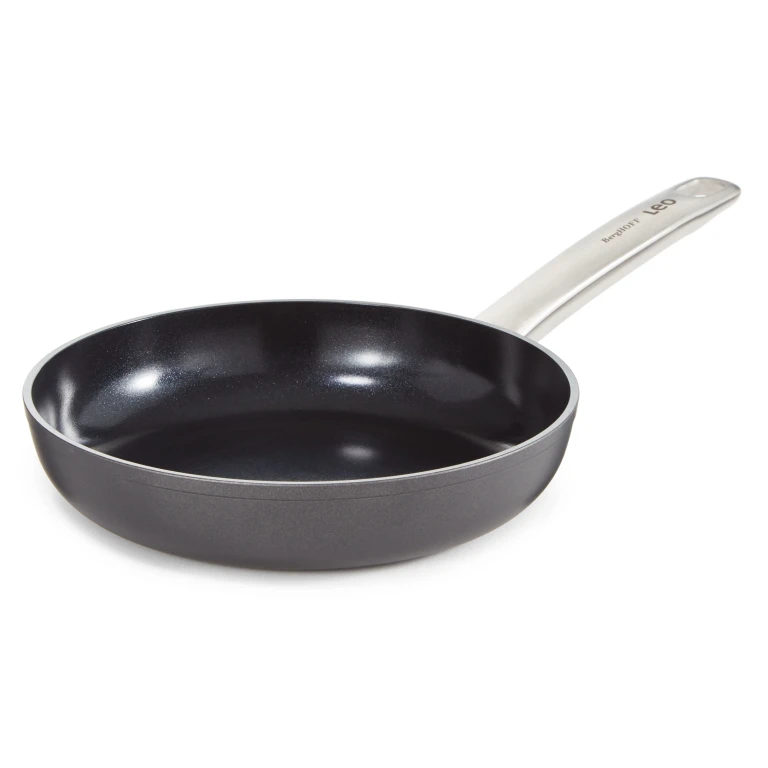Leo Graphite Nonstick Ceramic Frying Pan 8", Sustainable Recycled Material