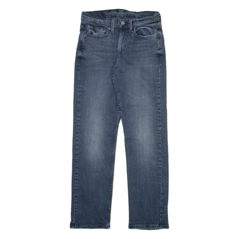 LEVI'S 514 Jeans Mens Blue Slim Straight Stone Wash W28 L30