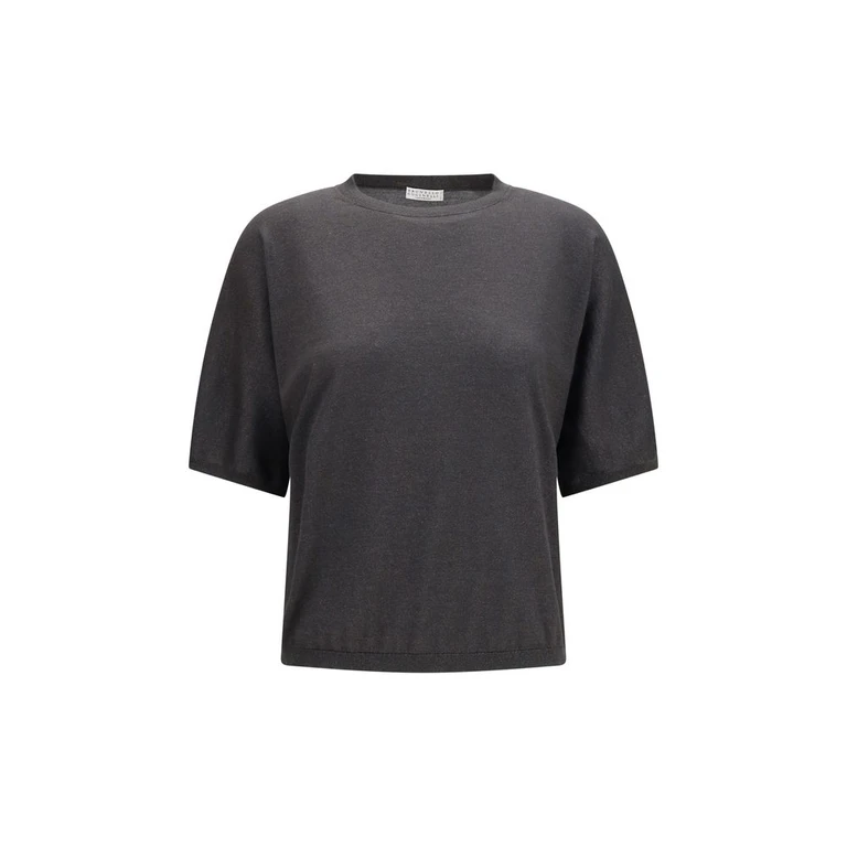 Brunello Cucinelli Gray Cashmere Sweater Clothing - Women