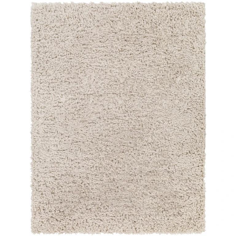 Siari Solid Oatmeal Shag Rug