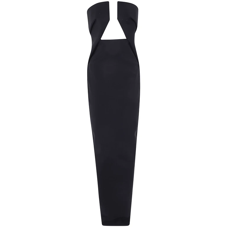 Dress Cut Out Back "Prong Gown"