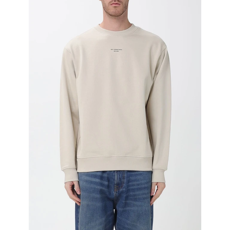 DRÔLE DE MONSIEUR Sweatshirt Men color Beige (PERMSW148CO127MT)