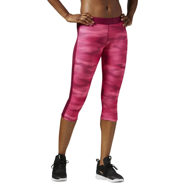 Women's Workout Ready Printed Capri