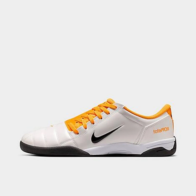 Nike Men's Total 90 Casual Shoes in White/University Gold/Black Size: 6.0