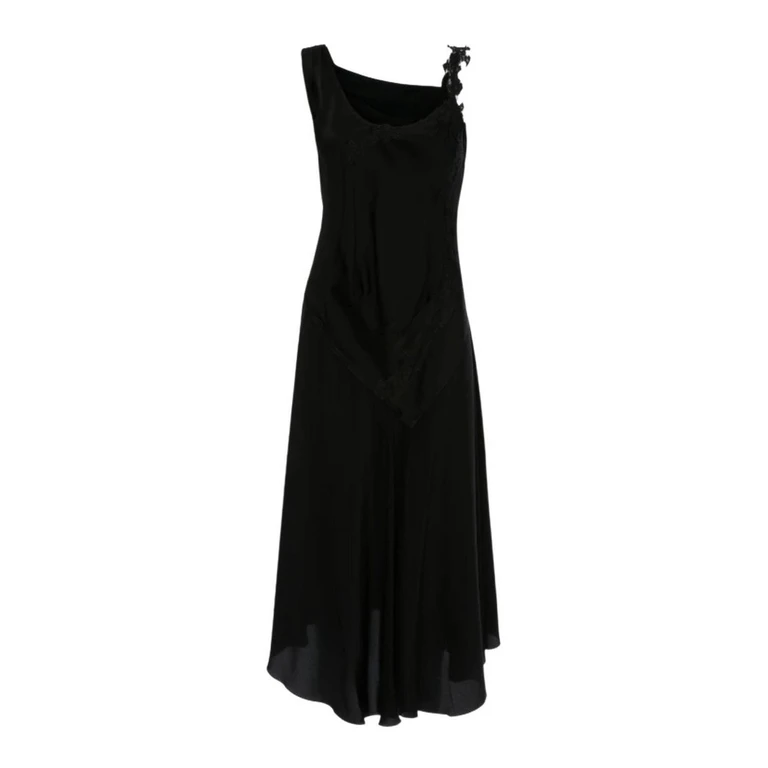 Victoria Beckham Robe Au Genou - Noir (1226WDR007331A1)