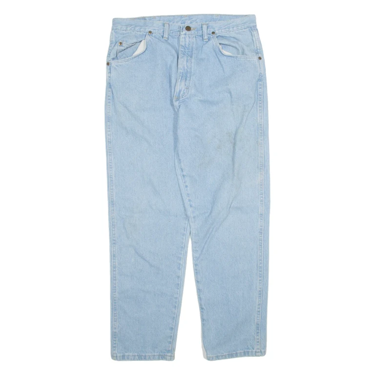 WRANGLER Mens Jeans Blue Regular Straight W32 L29