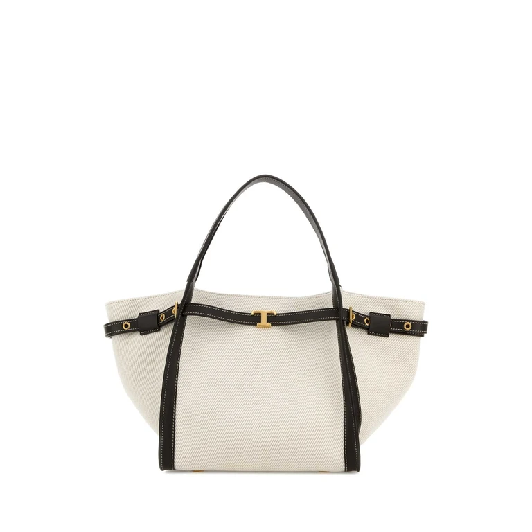 Bolso Tote Tod's T Buckle de lona