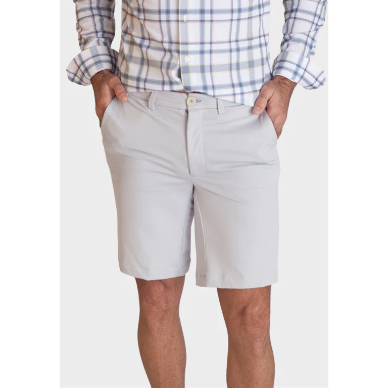 Stretch Eagle Shorts - Pearl Grey