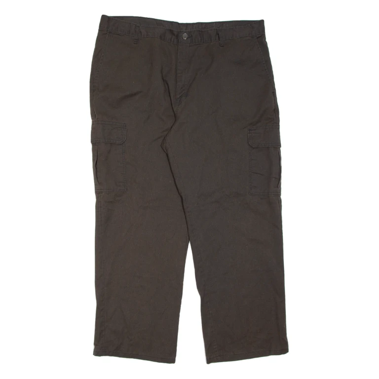 DICKIES Cargo Mens Trousers Green Regular Straight W40 L30