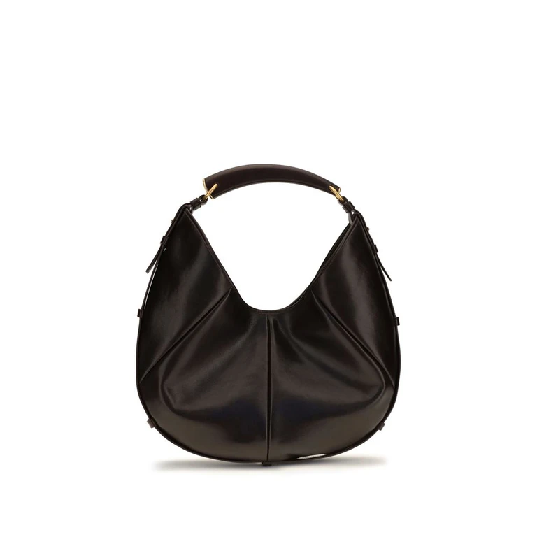 Saint Laurent Brown Calf Leather Bos Taurus Shoulder Bag - Women (SA862029AAGWK2050BB)