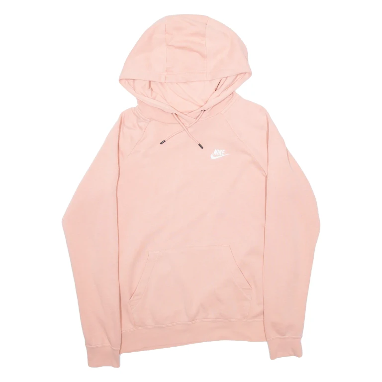 NIKE Womens Pink Hoodie S
