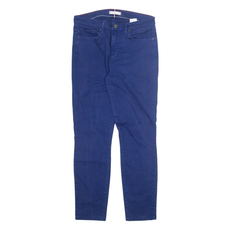TOMMY HILFIGER Womens Jeans Blue Slim Skinny W28 L28