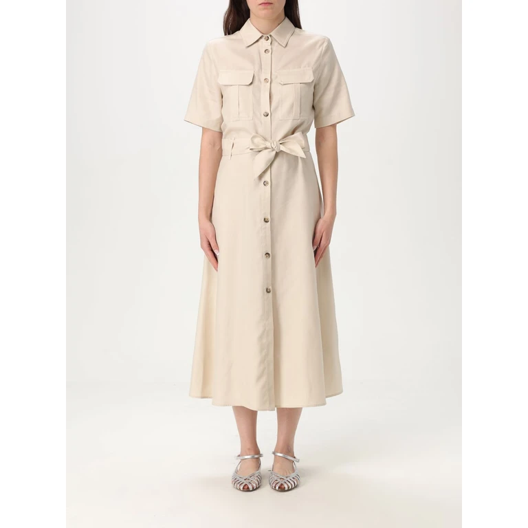 Dress Woman color Beige (CFWWDR0190FRUT39458867)