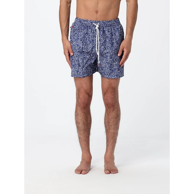 Floral Print Polyester Swim Shorts (UCOM010K0743H84002)
