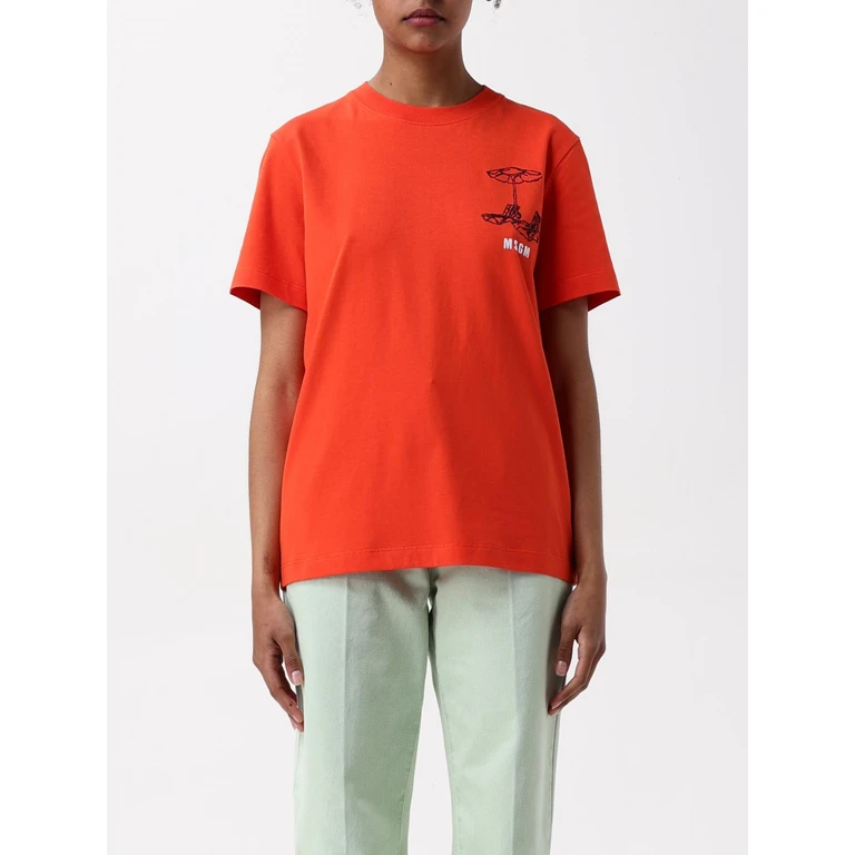 MSGM T-Shirt Woman color Red (3841MDM14625700217)