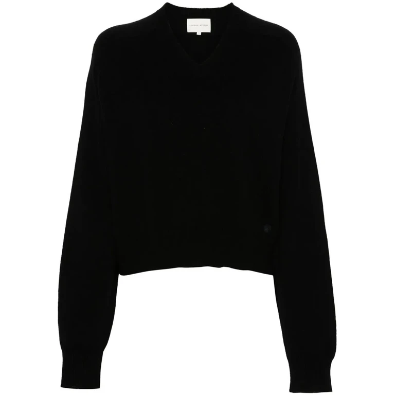 LOU LOU DE SAISON "Anzor" Lds V Neck Boxy Sweater