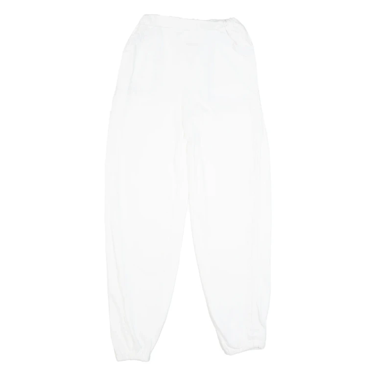 FREE LOOK Womens Joggers White 90s Tapered L W28 L31