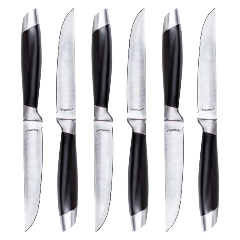 Essentials Geminis 4.75" Stainless Steel Steak Knife, Set of 6