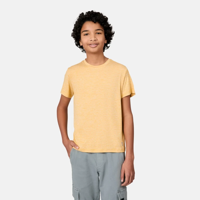 Boys' Microtech Crew Neck Shirt