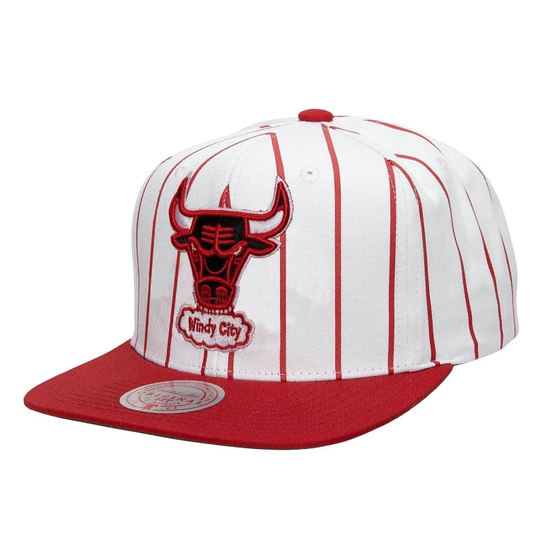 Men's NBA Chicago Bulls Retro Pinstripe Headwear Snapback