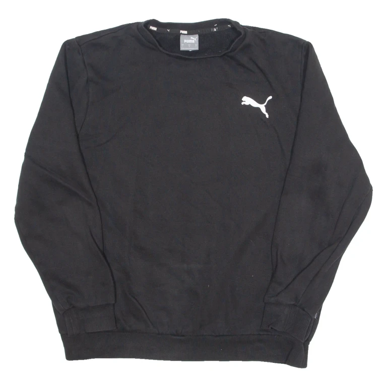 PUMA Mens Sweatshirt Black L