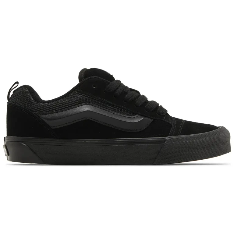 [vn0009qcbka] Mens Vans Knu Skool - Black/black