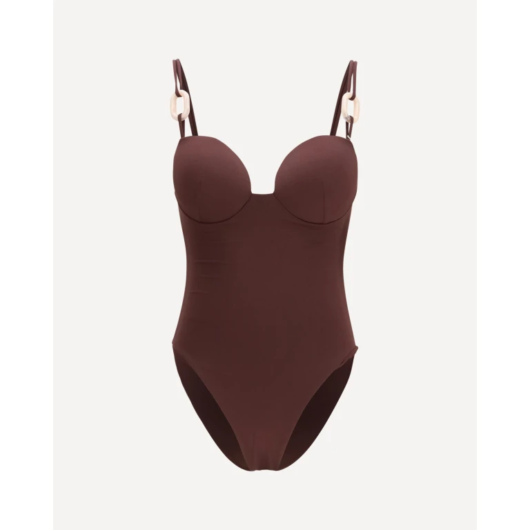 Stretch nylon one-piece Swimsuit Female 36
