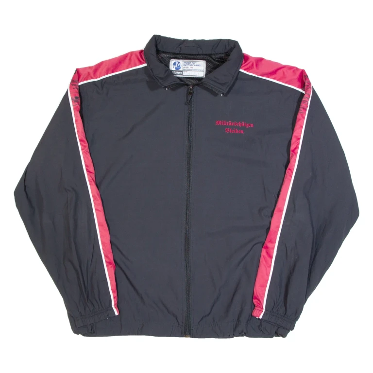 OCHSNER HOCKEY Mesh Lined Mens Track Jacket Black M