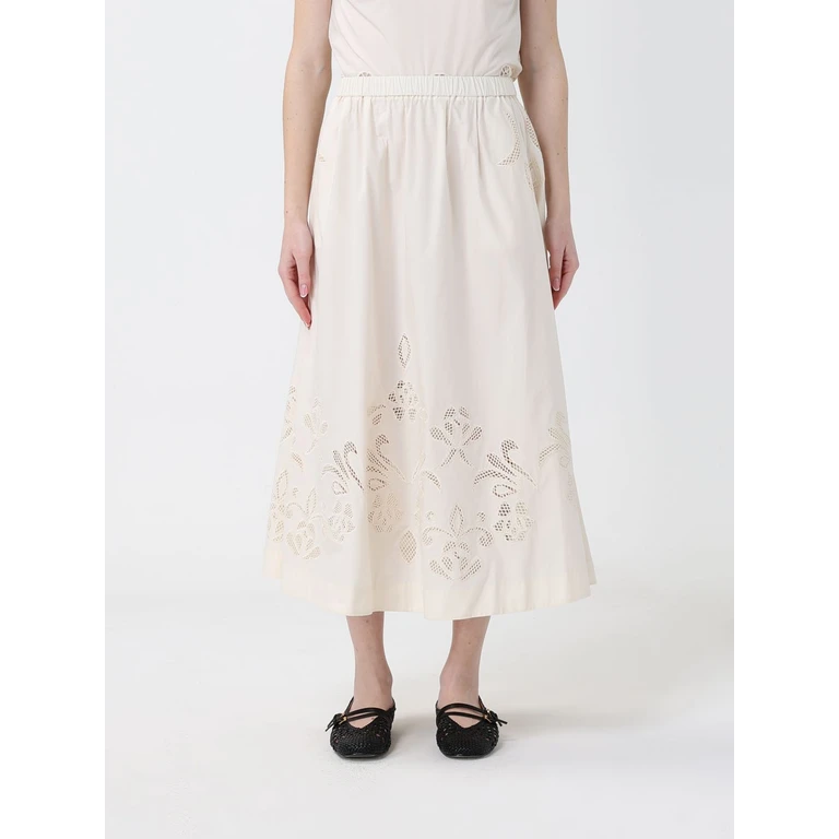 Skirt Woman color Yellow Cream (14602MYSKIRT0038)