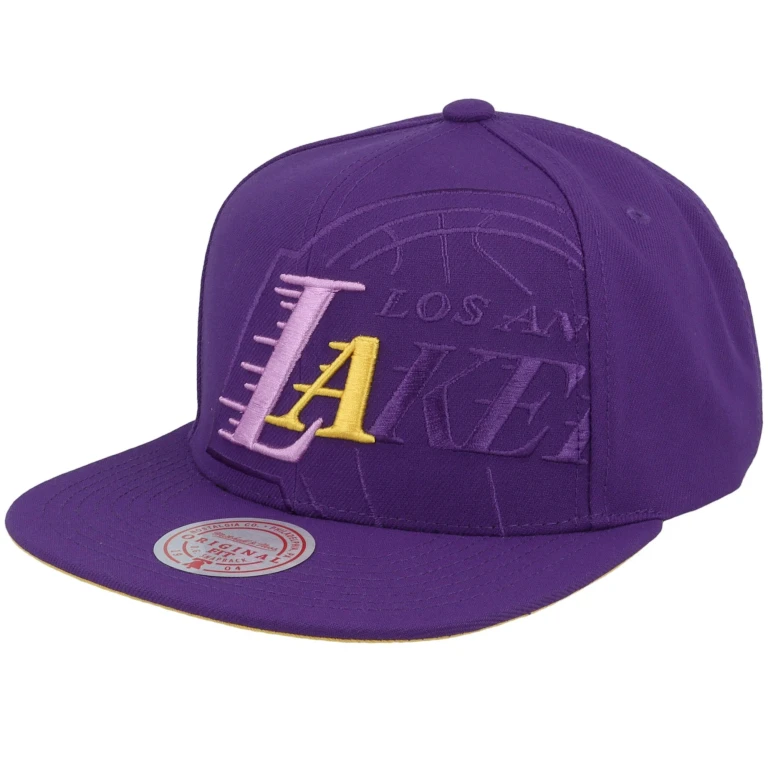 Men's NBA Xl Logo Pop Snapback Lakers Snapback Caps