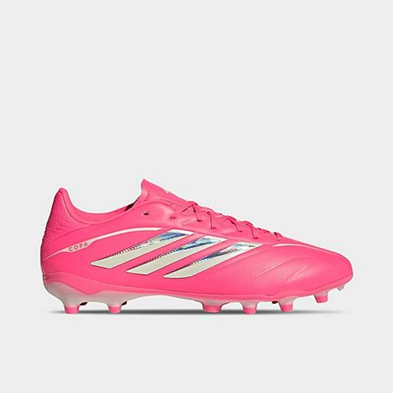 adidas Big Kids Copa Pure IV League Firm Ground Soccer Cleats in Solar Turbo/Ivory/Core Black Size: 1.0