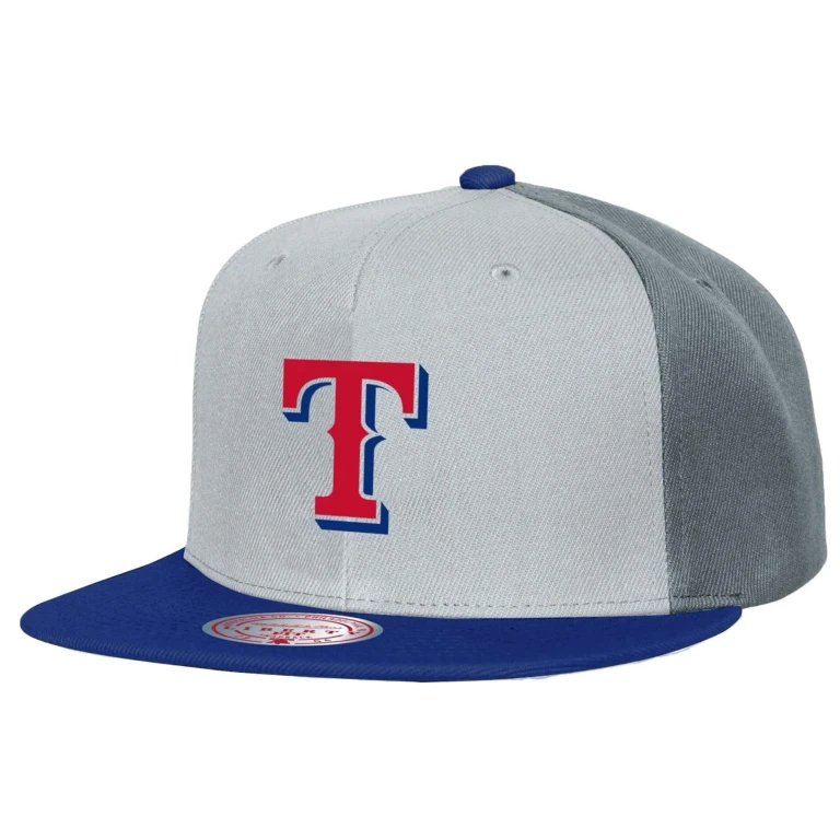 Men's MLB Triple Play Liberty Snapback Rangers Snapback Caps