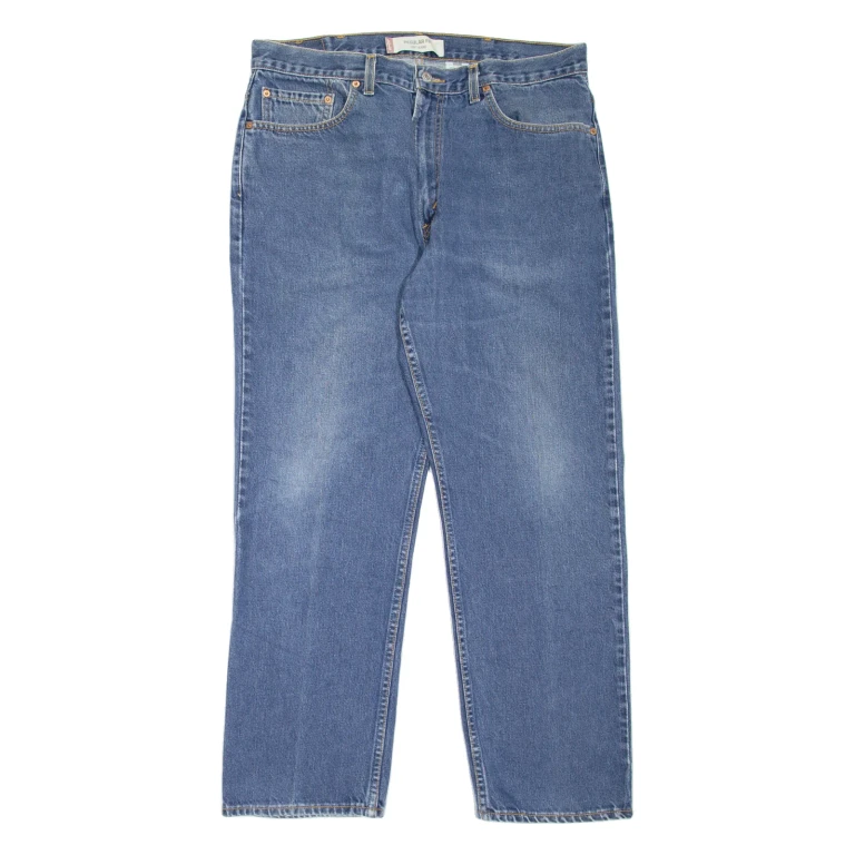 LEVI'S 505 Jeans Mens Blue Regular Straight W38 L30